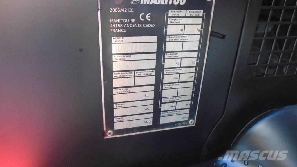 Manitou ATJ 160 Zglobne dvižne ploščadi