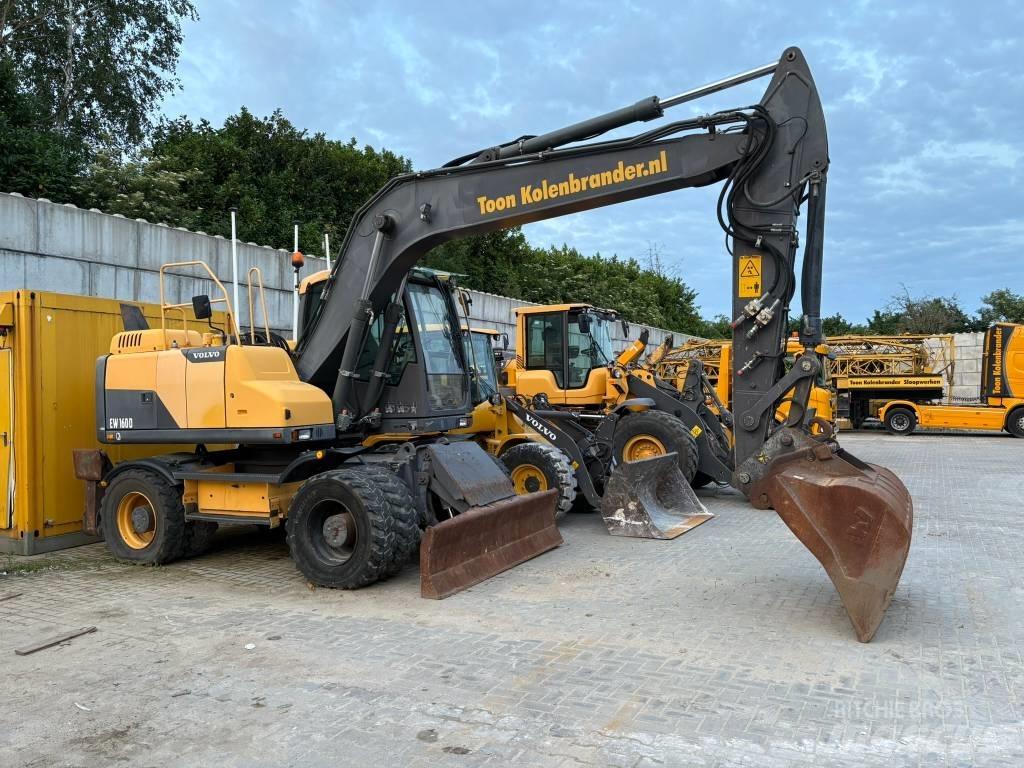 Volvo EW 160 D Bagri na kolesih