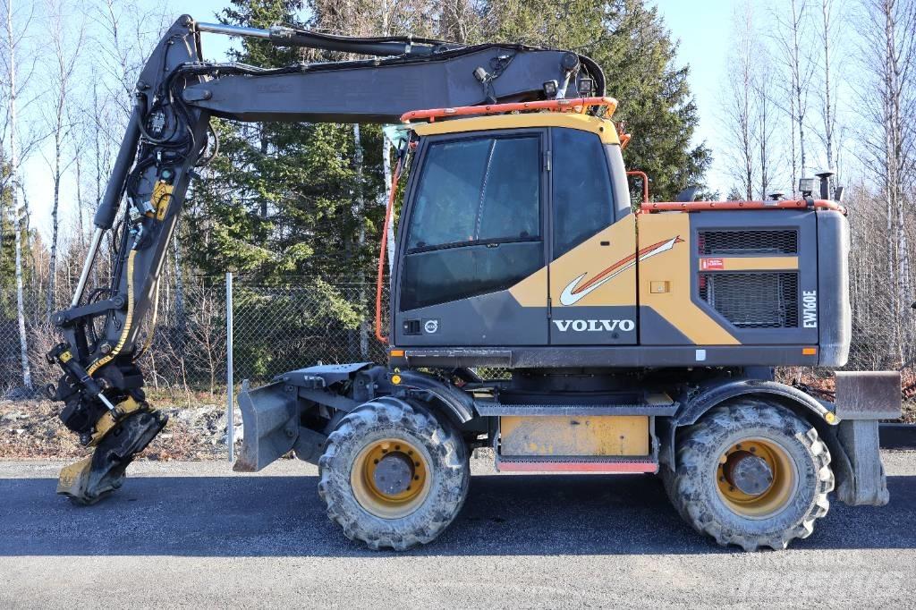 Volvo EW 160 E Bagri na kolesih