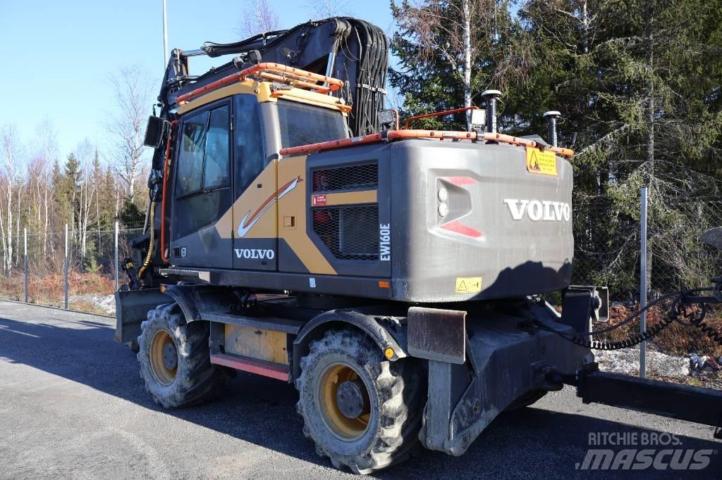Volvo EW 160 E Bagri na kolesih