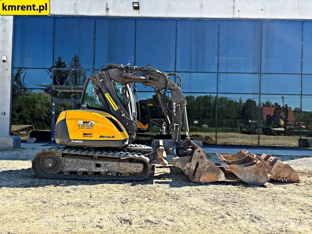 Mecalac 8 MCR Midi bagri 7t – 12t