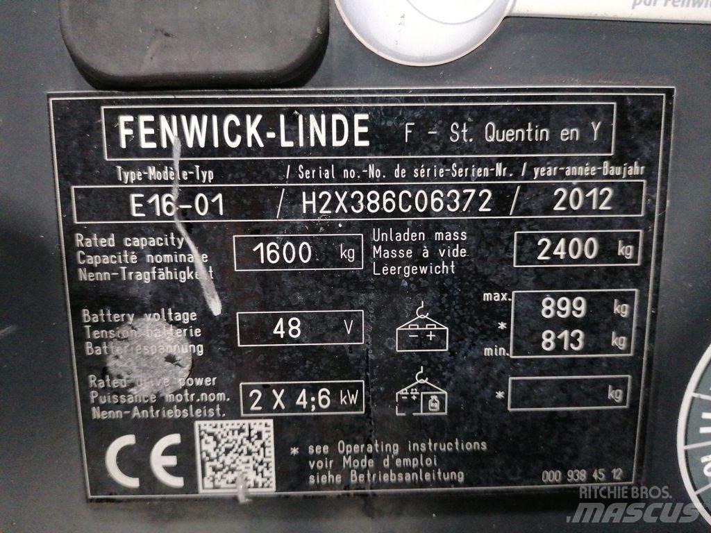 Linde E16 Električni viličarji