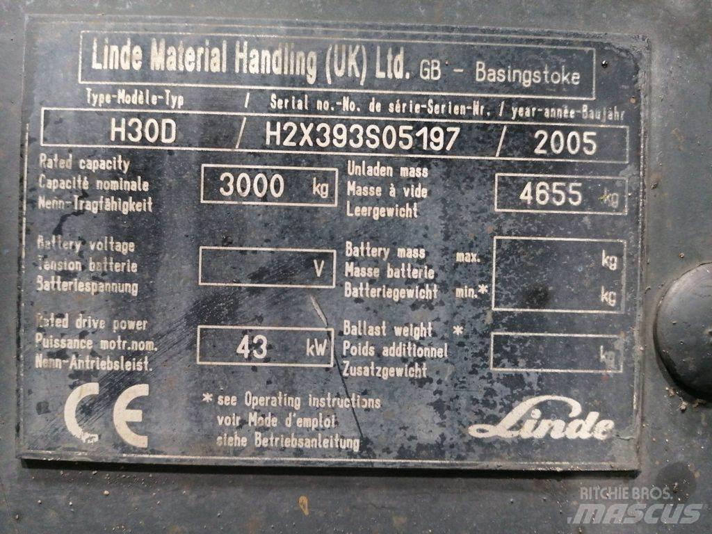 Linde H30D Dizelski viličarji
