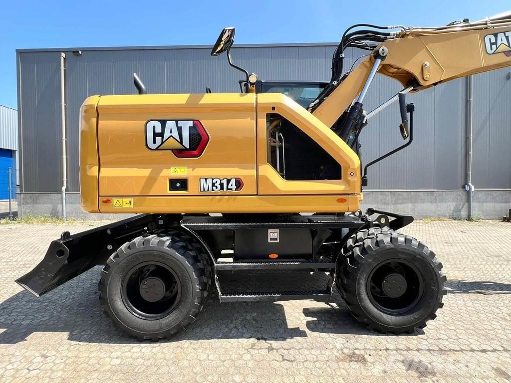 CAT M314-07 Bagri na kolesih