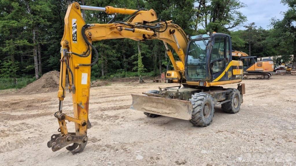 JCB JS 130 W Bagri na kolesih