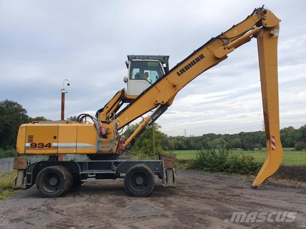 Liebherr A 934 C Bagri za prekladanje primarnih/sekundarnih surovin