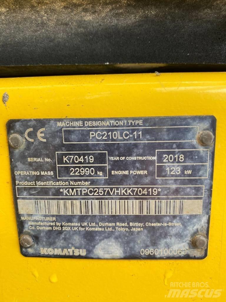 Komatsu PC 210 LC Bagri goseničarji