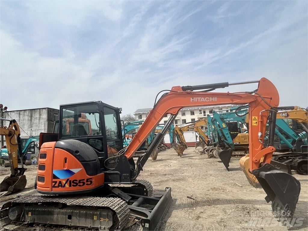 Hitachi ZX55 Mini bagri <7t