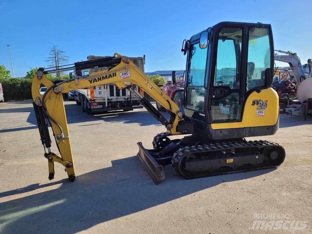 Yanmar SV 26 Mini bagri <7t