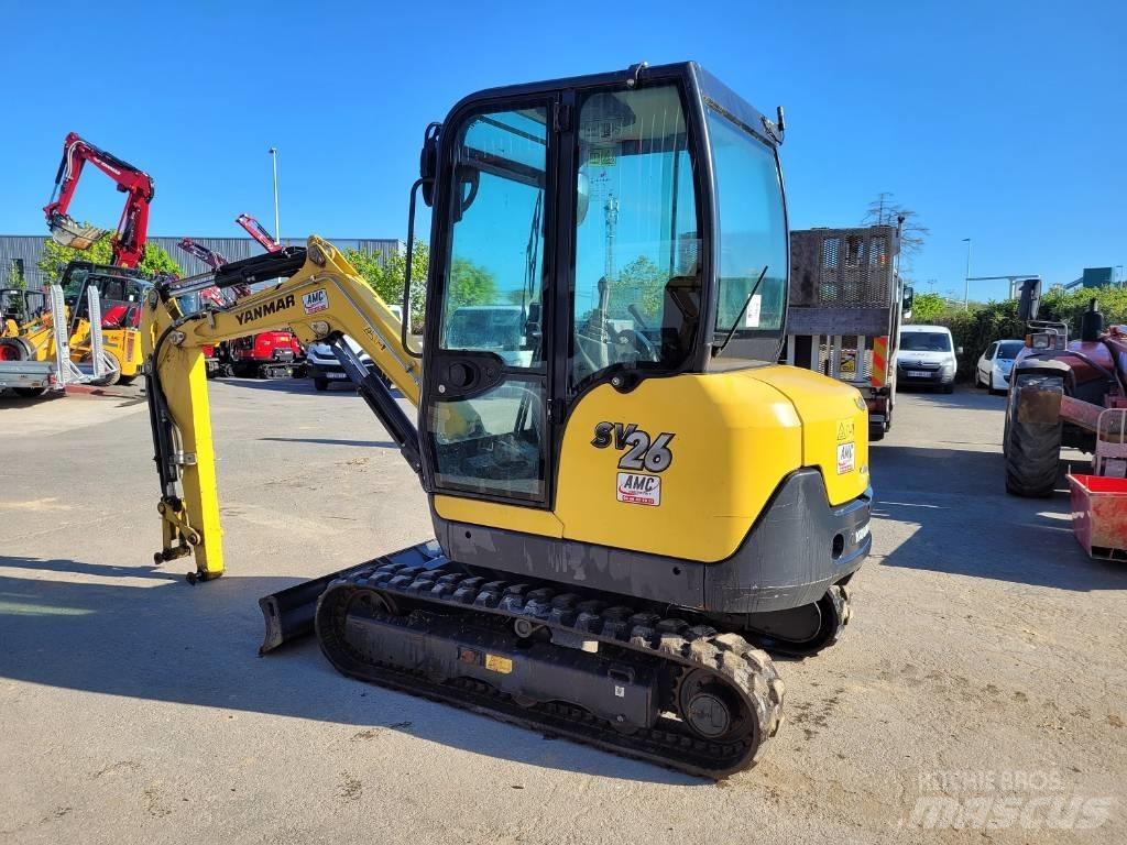 Yanmar SV 26 Mini bagri <7t