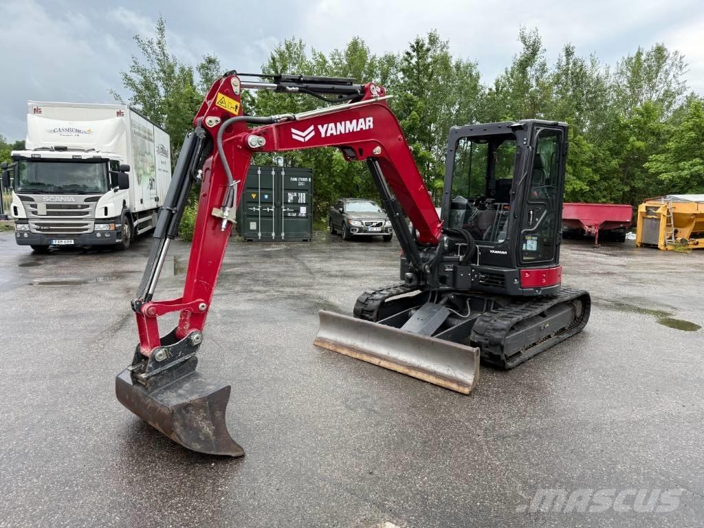 Yanmar Vio 50 Mini bagri <7t