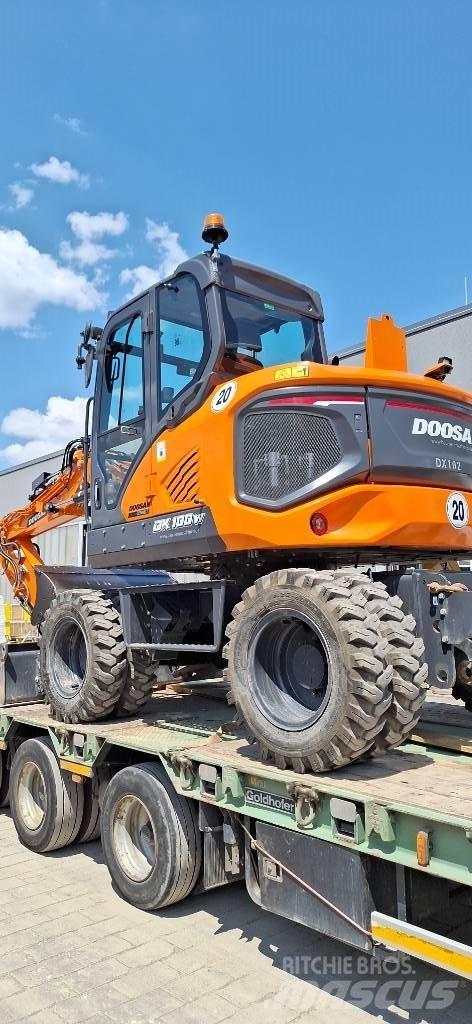 Doosan DX 100 W-7 Bagri na kolesih