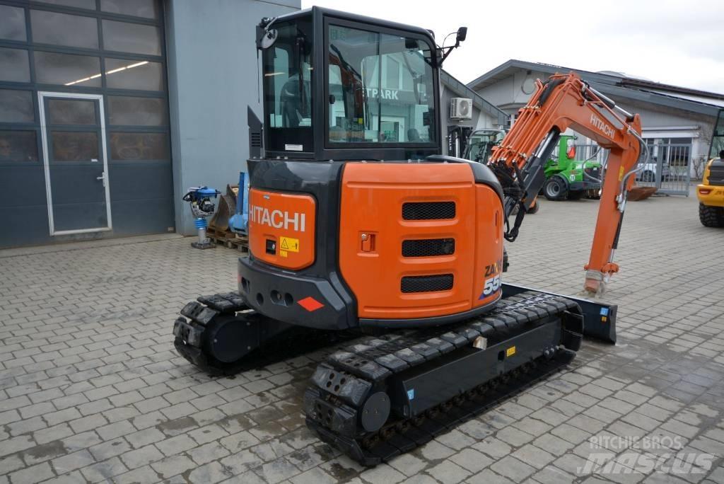 Hitachi ZX 55 U-6P Mini bagri <7t