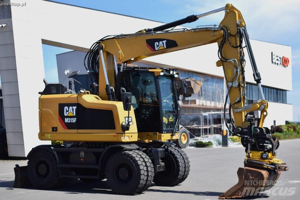 CAT M 315 F Bagri na kolesih