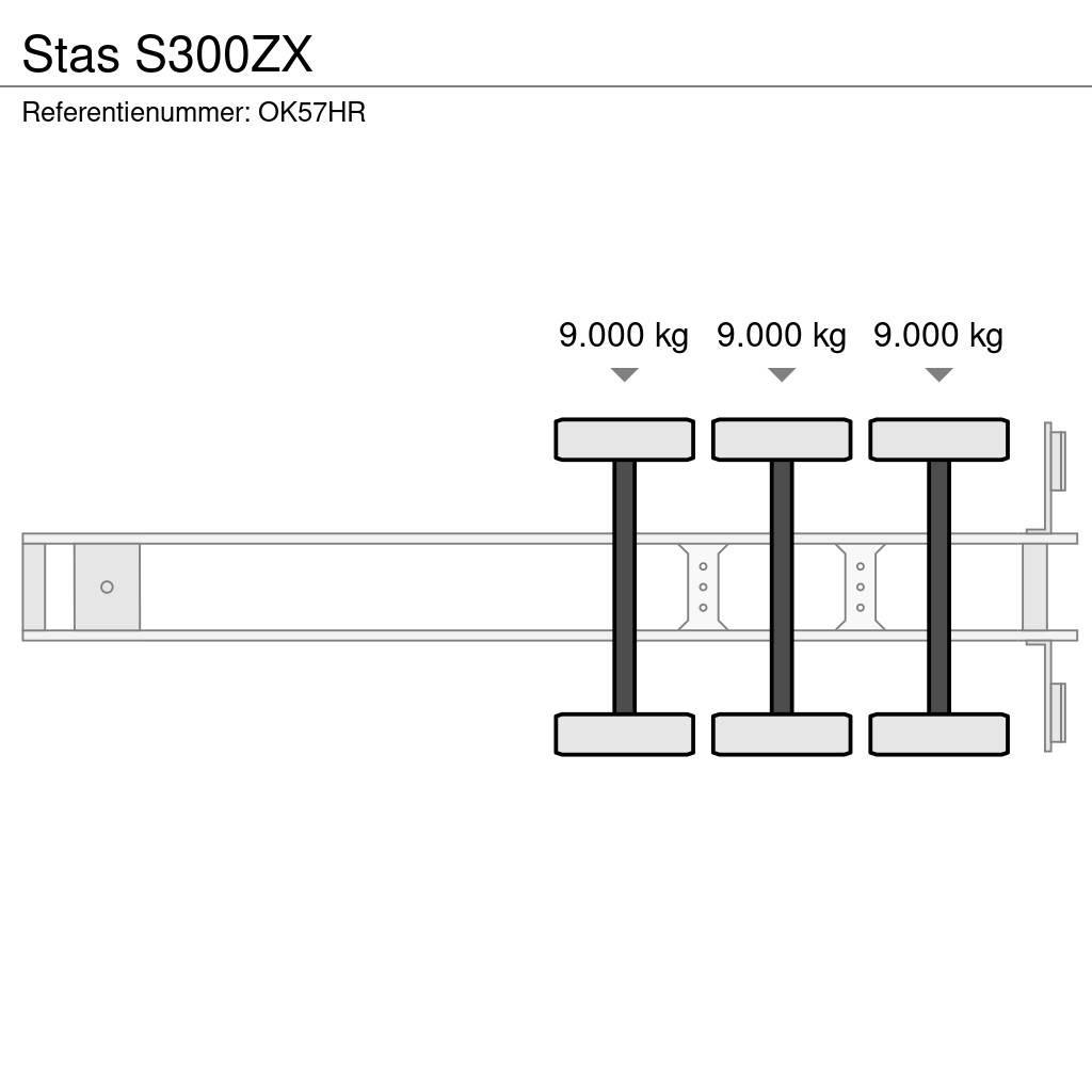 Stas S300ZX Tovorne pohodne polprikolice