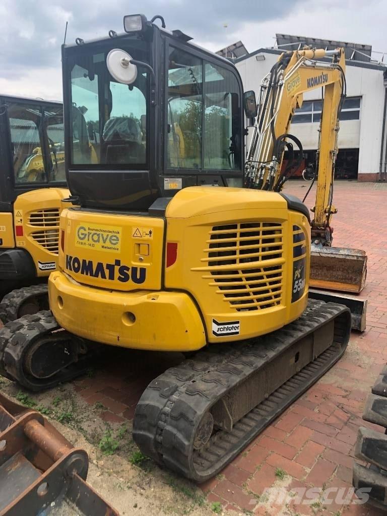 Komatsu PC55MR- 5MO Mini bagri <7t