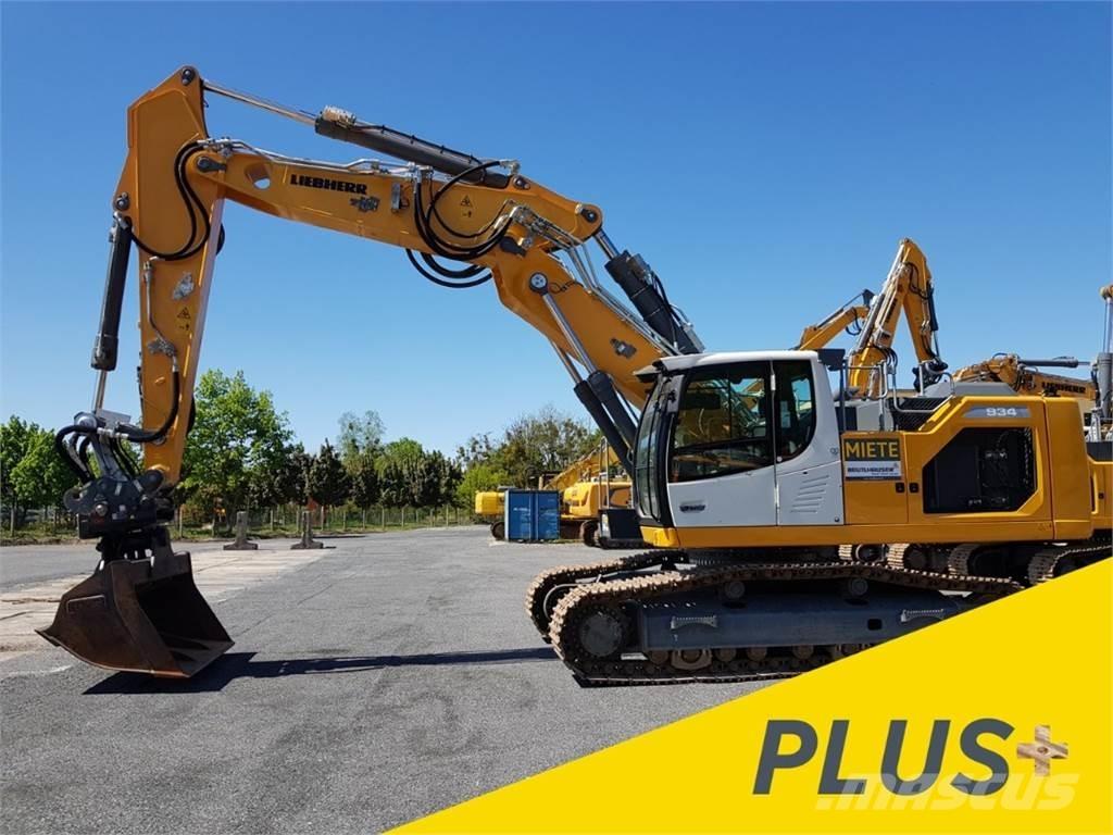 Liebherr R934 Bagri goseničarji