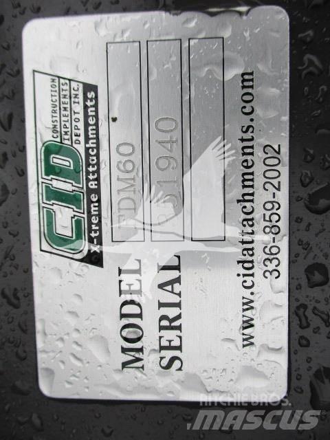  CID FDM60 Gozdarski mulčerji