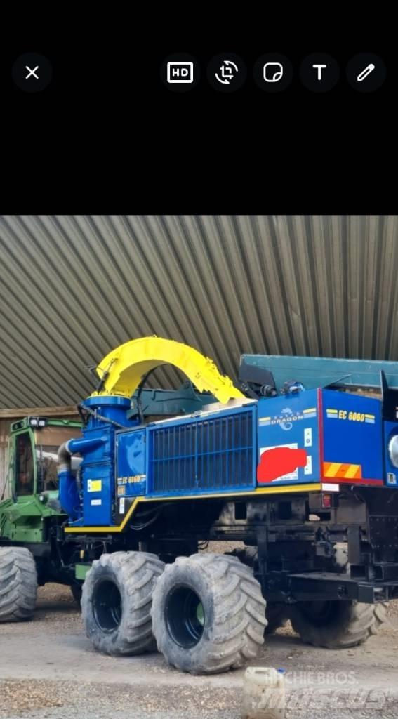 Dutch Dragon EC6060 Drobilci lesa