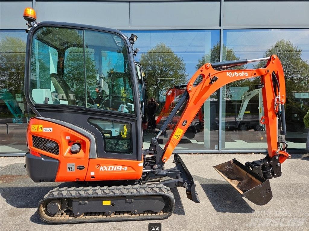 Kubota KX 019-4 Mini bagri <7t