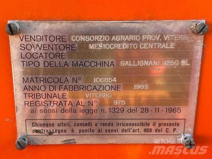  GALLICANI 9250SL Prijemala za bale