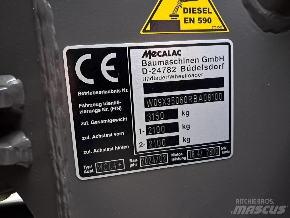 Mecalac MCL 4+ Kolesni nakladalci