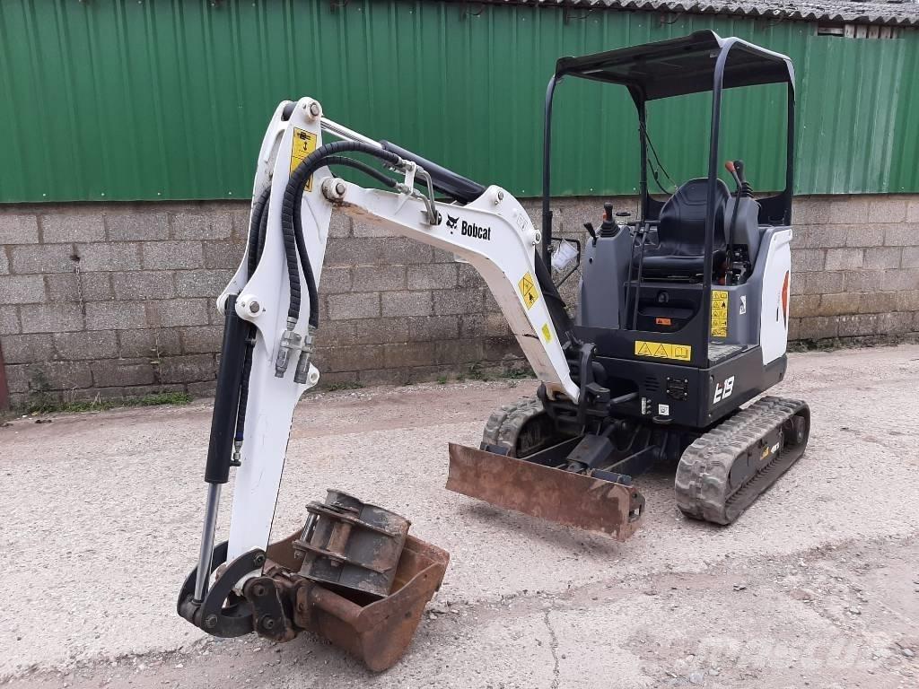 Bobcat E 19 Mini bagri <7t