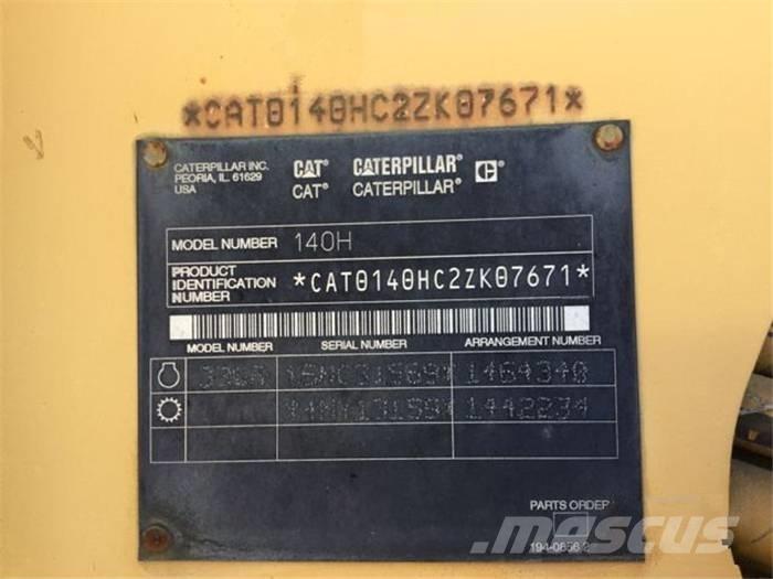 CAT 140 H Grederji