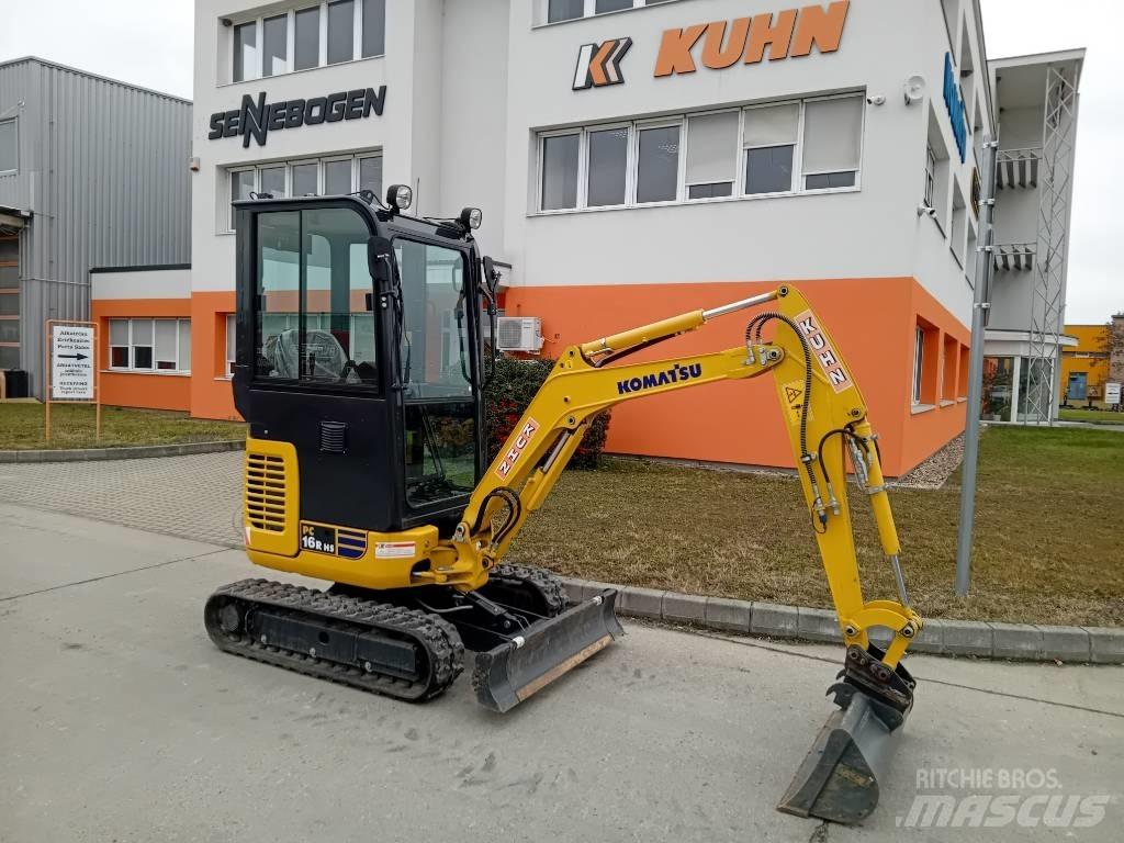 Komatsu PC 16 R-3HS Mini bagri <7t