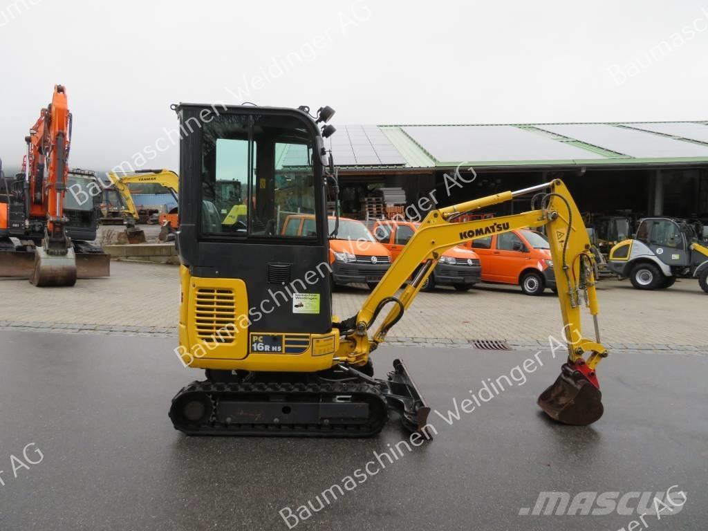 Komatsu PC 16 Mini bagri <7t