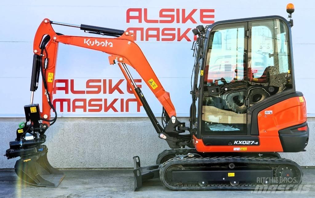 Kubota KX 027-4 Mini bagri <7t
