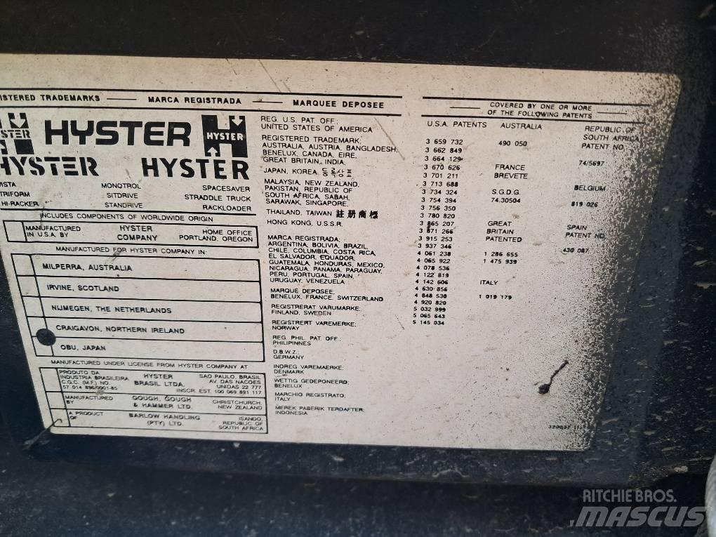 Hyster H250XL Plinski viličarji