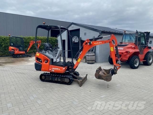 Kubota KX 015-4 Mini bagri <7t