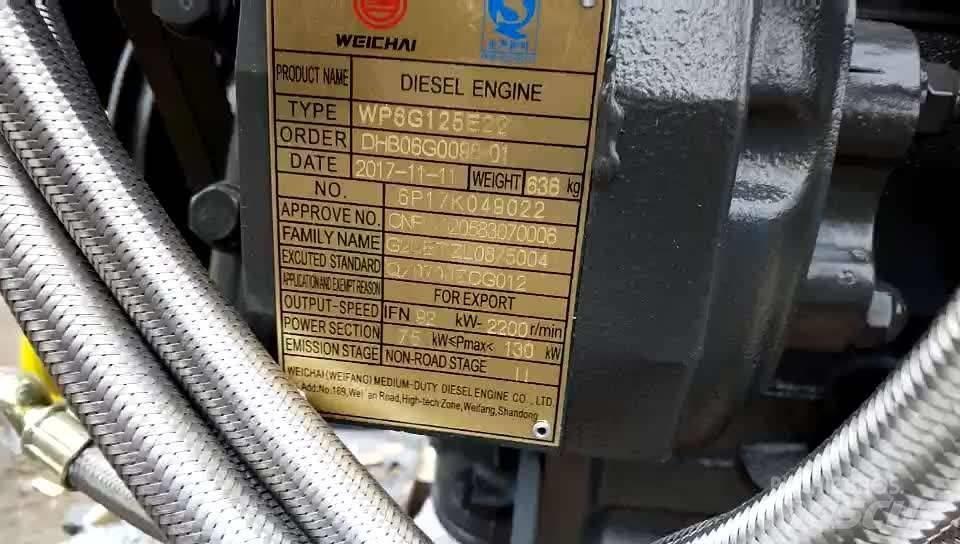 Weichai WP6G125E22 Motorji