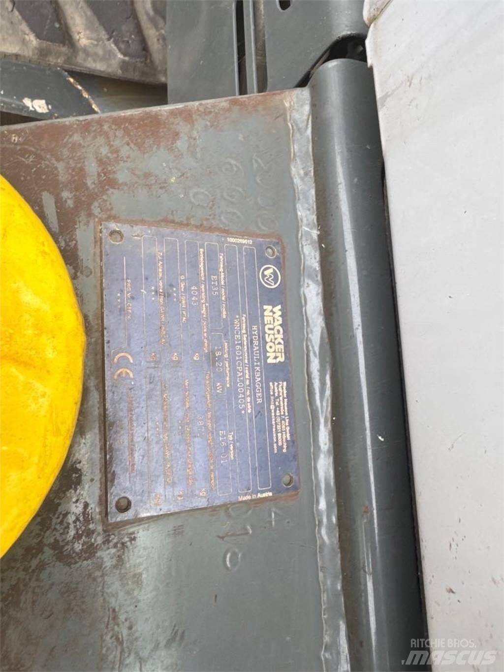 Wacker Neuson ET35 Bagri goseničarji