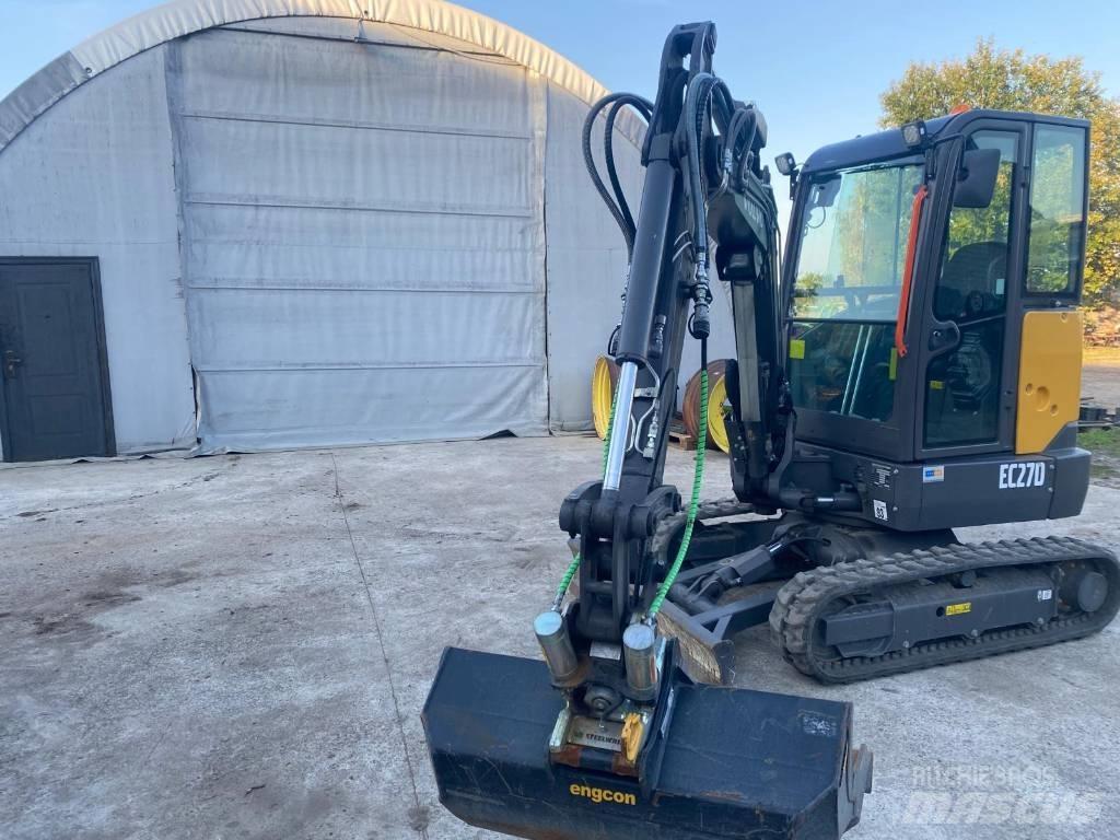 Volvo EC 27 D Mini bagri <7t