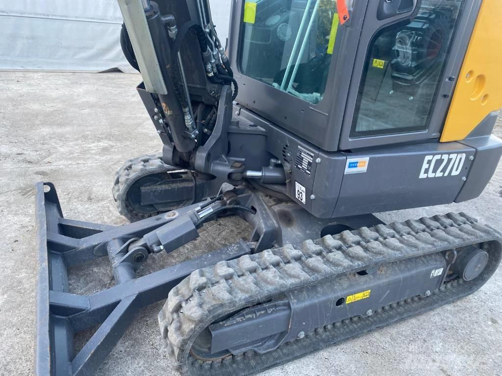 Volvo EC 27 D Mini bagri <7t