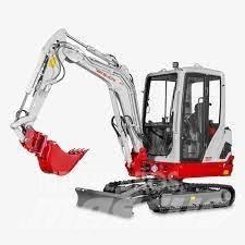 Takeuchi TB225 Mini bagri <7t