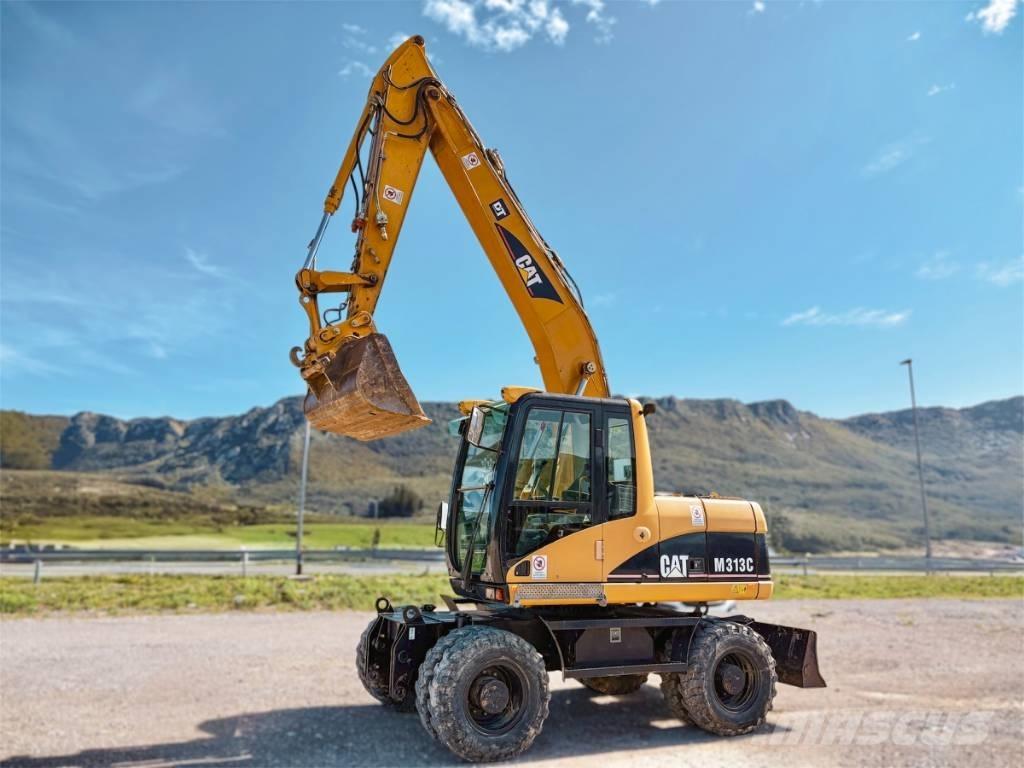CAT M 313 C Bagri na kolesih