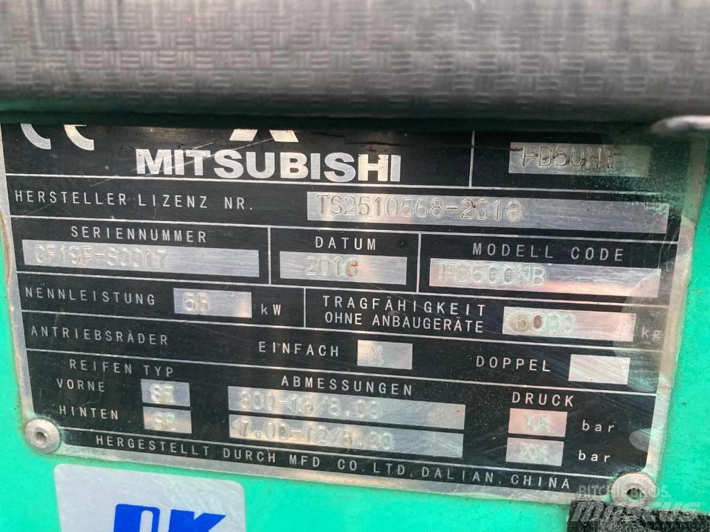 Mitsubishi FD50NT Dizelski viličarji