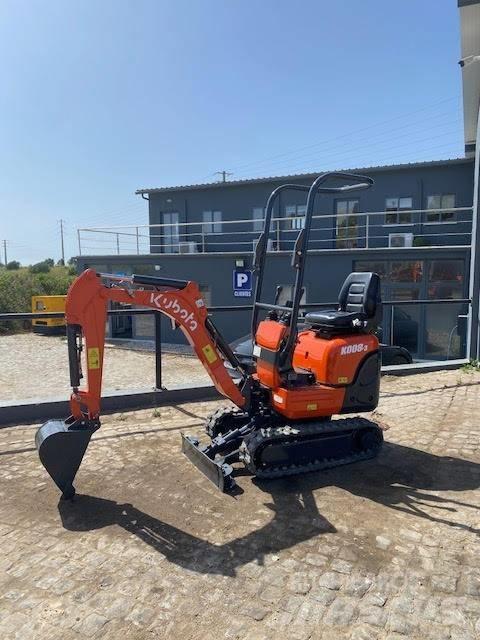 Kubota K 008-3 Mini bagri <7t