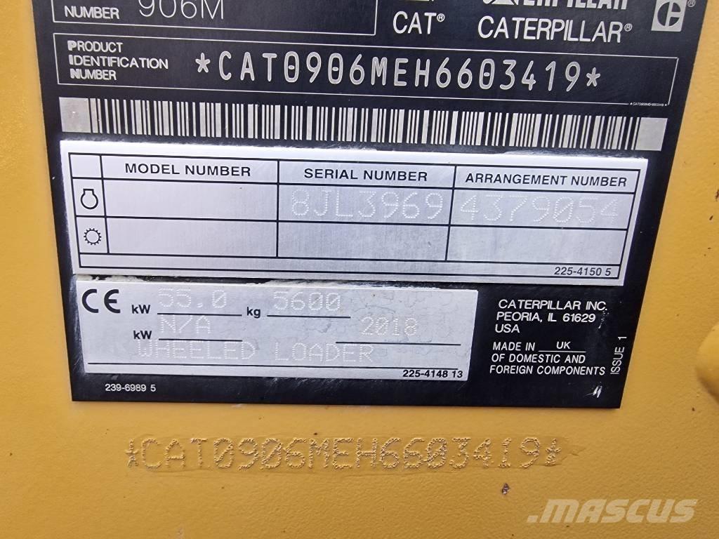 CAT 906 M Klima Kolesni nakladalci