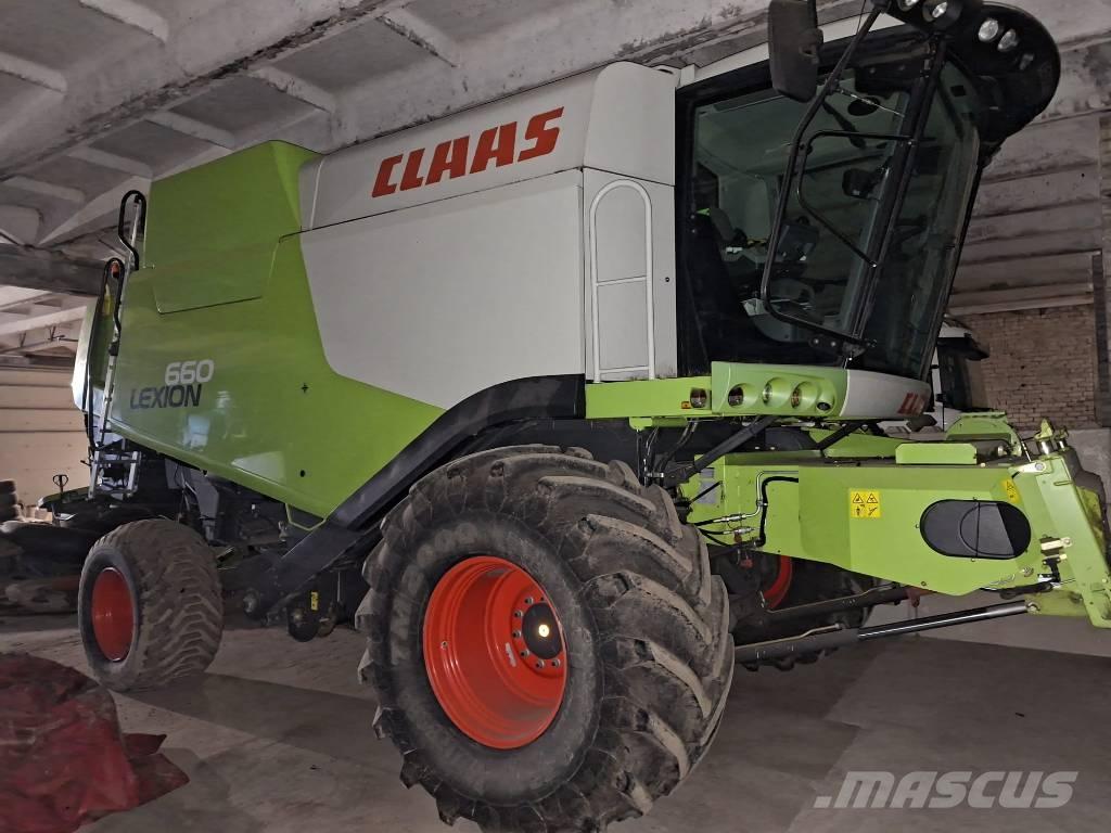 CLAAS Lexion 660 Kombajni