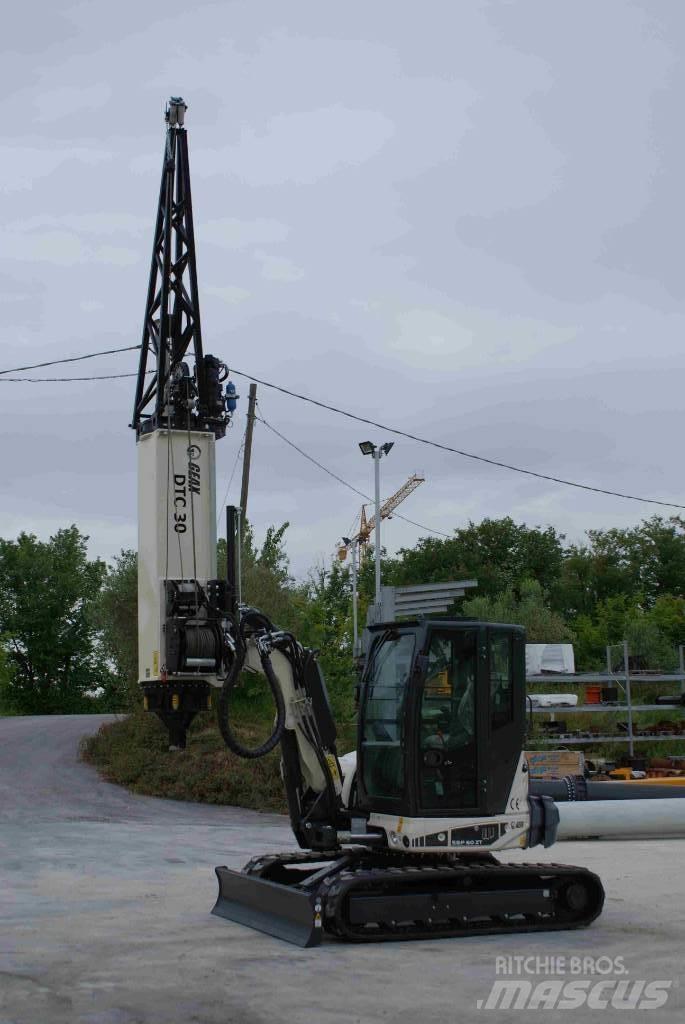  GEAX DTC30 Stroji za zabijanje stebrov - pilotov