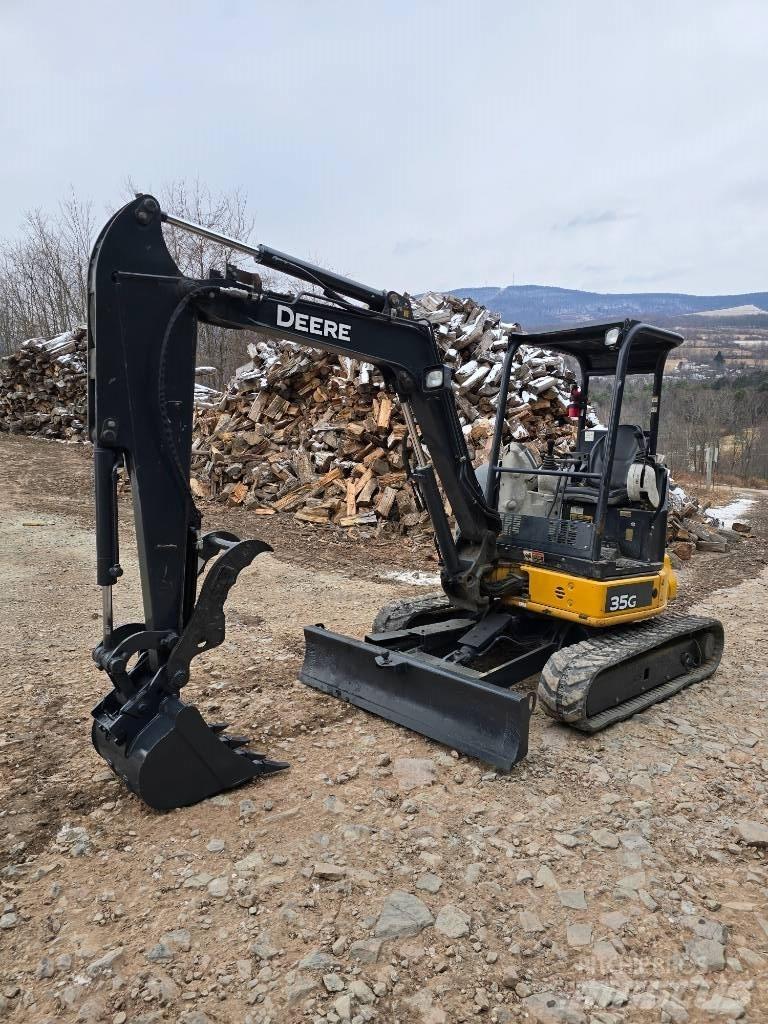 DEERE 35G Mini bagri <7t