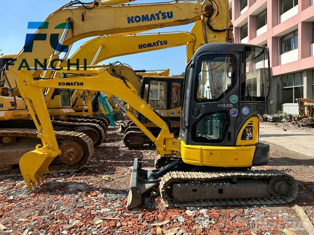 Komatsu PC 35 MR Mini bagri <7t