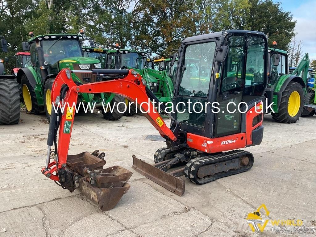 Kubota KX 016-4 Mini bagri <7t