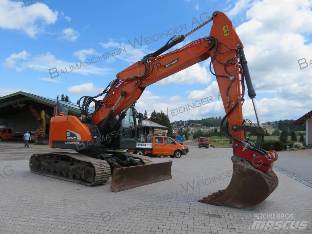 Doosan DX 235 LCR-5 Bagri goseničarji