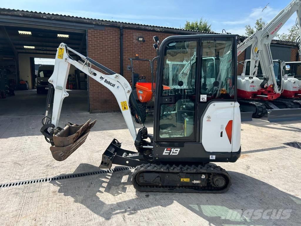 Bobcat E 19 Mini bagri <7t