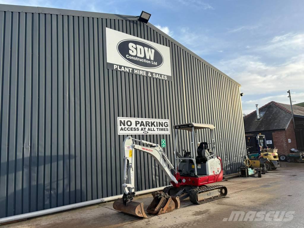 Takeuchi TB 216 Mini bagri <7t